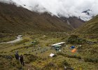 Robert and Barry above Jangothang camp