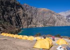 Our camp at Phoksumdo lake at around 3600m altitude