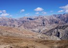 Mountains close to Saldang, some of which are in Tibet