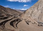Terraced fields near Sibu